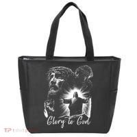 GLORY TO GOD JESUS Tote Bag thumb 0