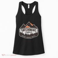 Gatlinburg Tennessee Great Smoky Mountains Souvenir Women's Tank Top thumb 0