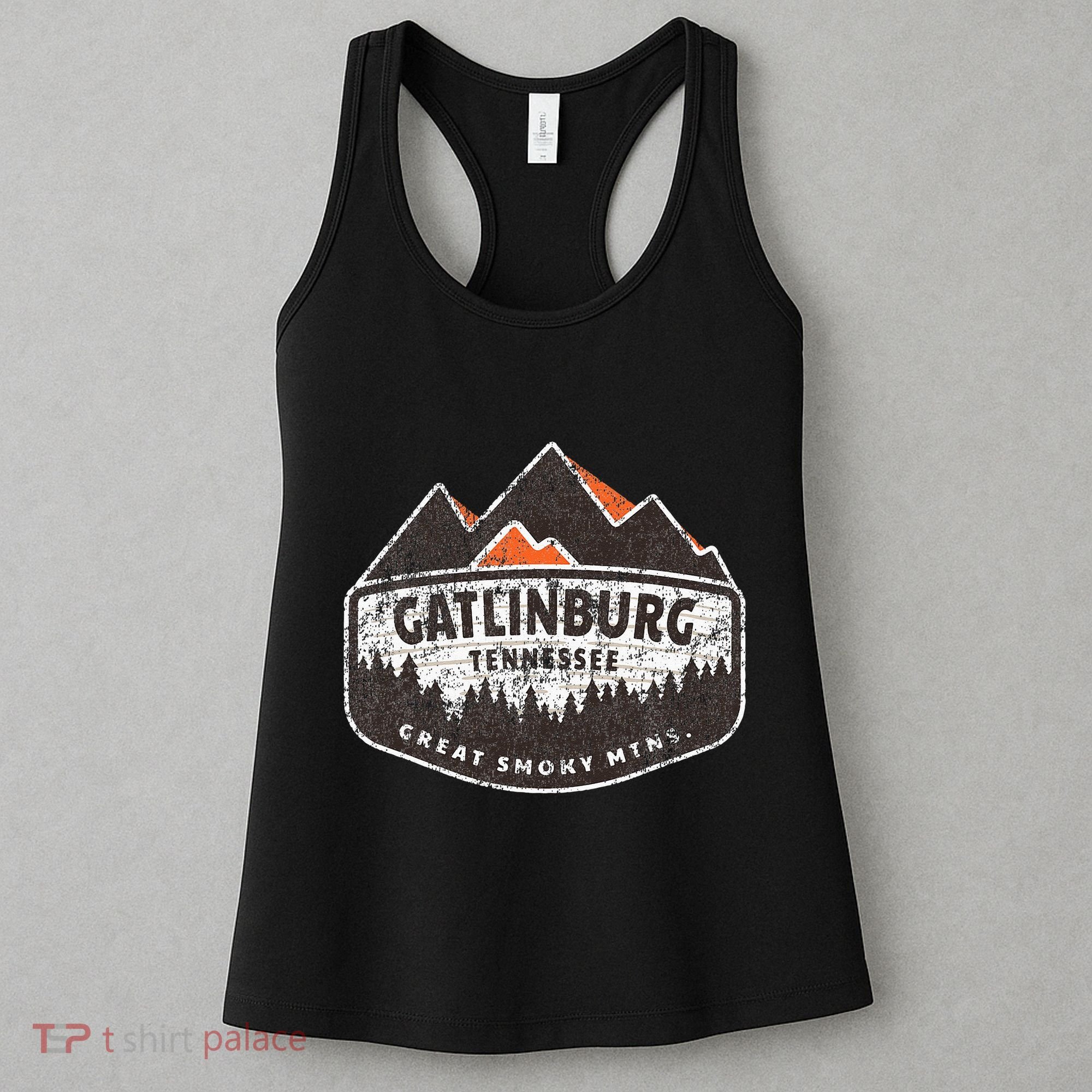 Gatlinburg Tennessee Great Smoky Mountains Souvenir Women's Tank Top