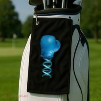 Gene Therapy Genetic Medicine Power Golf Towel thumb 2