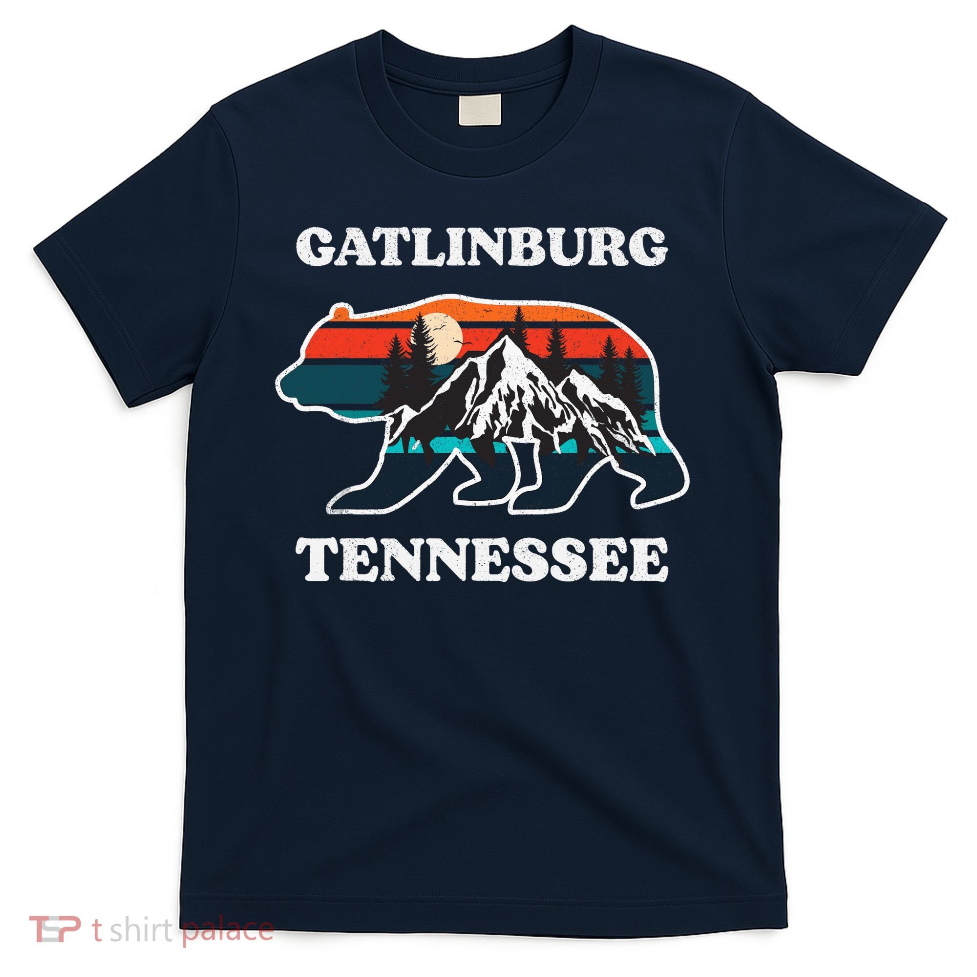 Gatlinburg Tennessee Great Smoky Mountains Bear Souvenir T-Shirt