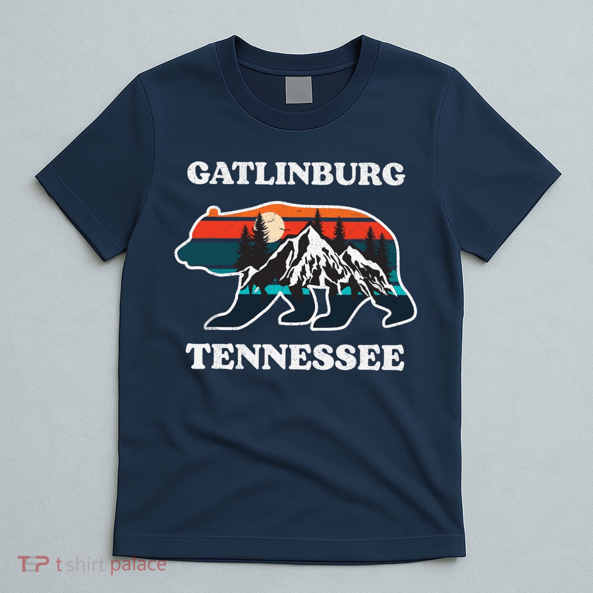 Gatlinburg Tennessee Great Smoky Mountains Bear Souvenir T-Shirt