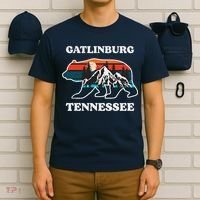 Gatlinburg Tennessee Great Smoky Mountains Bear Souvenir T-Shirt thumb 6