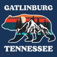 Gatlinburg Tennessee Great Smoky Mountains Bear Souvenir T-Shirt thumb 7