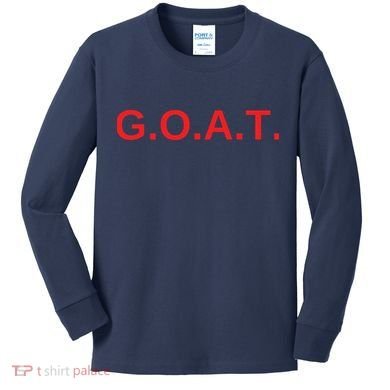 GOAT Tees Kids Long Sleeve Shirt