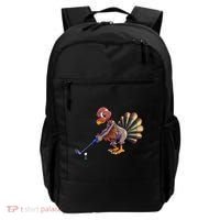 Golfing Turkey Golf Club Funny Thanksgiving Backpack thumb 0