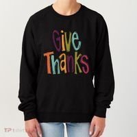 Give Thanks Women's Sweatshirt thumb 0