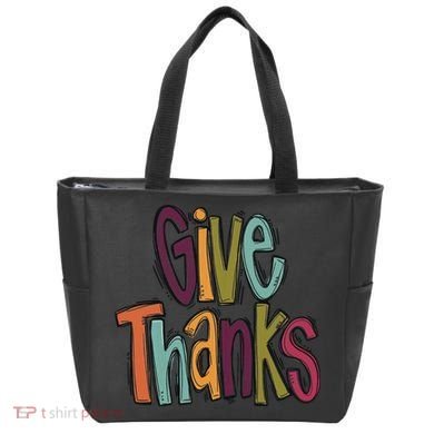 Give Thanks Tote Bag