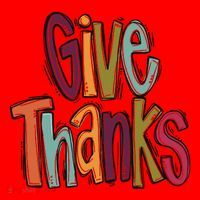 Give Thanks Santa Hat thumb 1