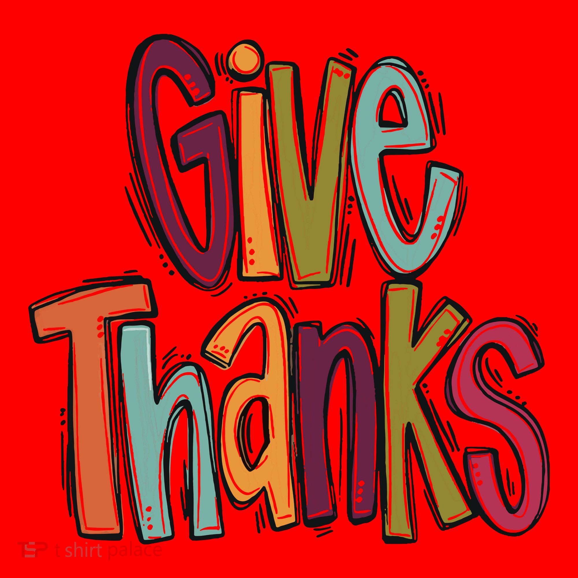 Give Thanks Santa Hat