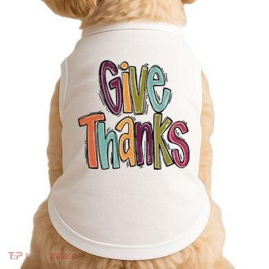 Give Thanks Doggie Tank