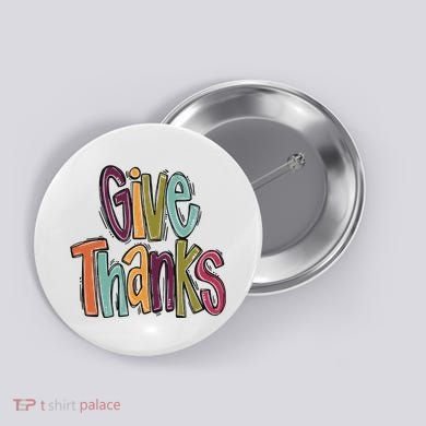 Give Thanks Button
