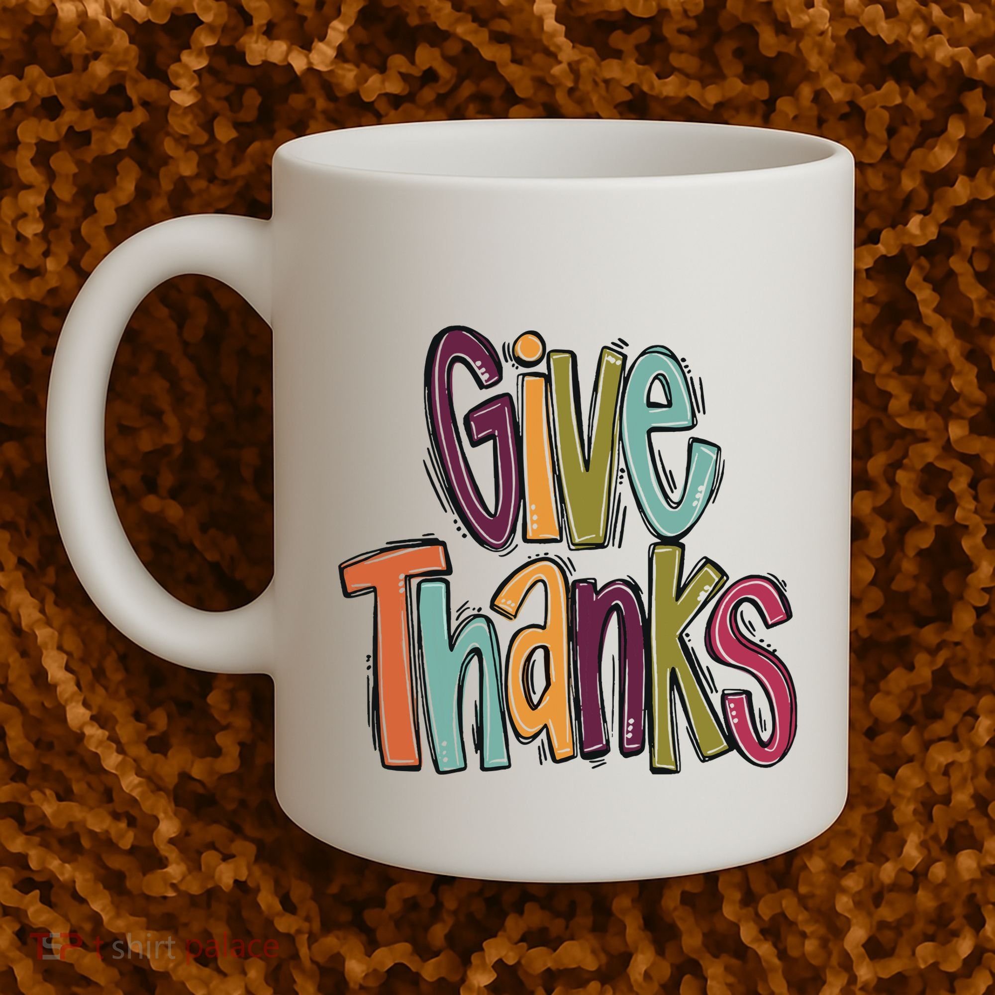 Give Thanks Coffee Mug