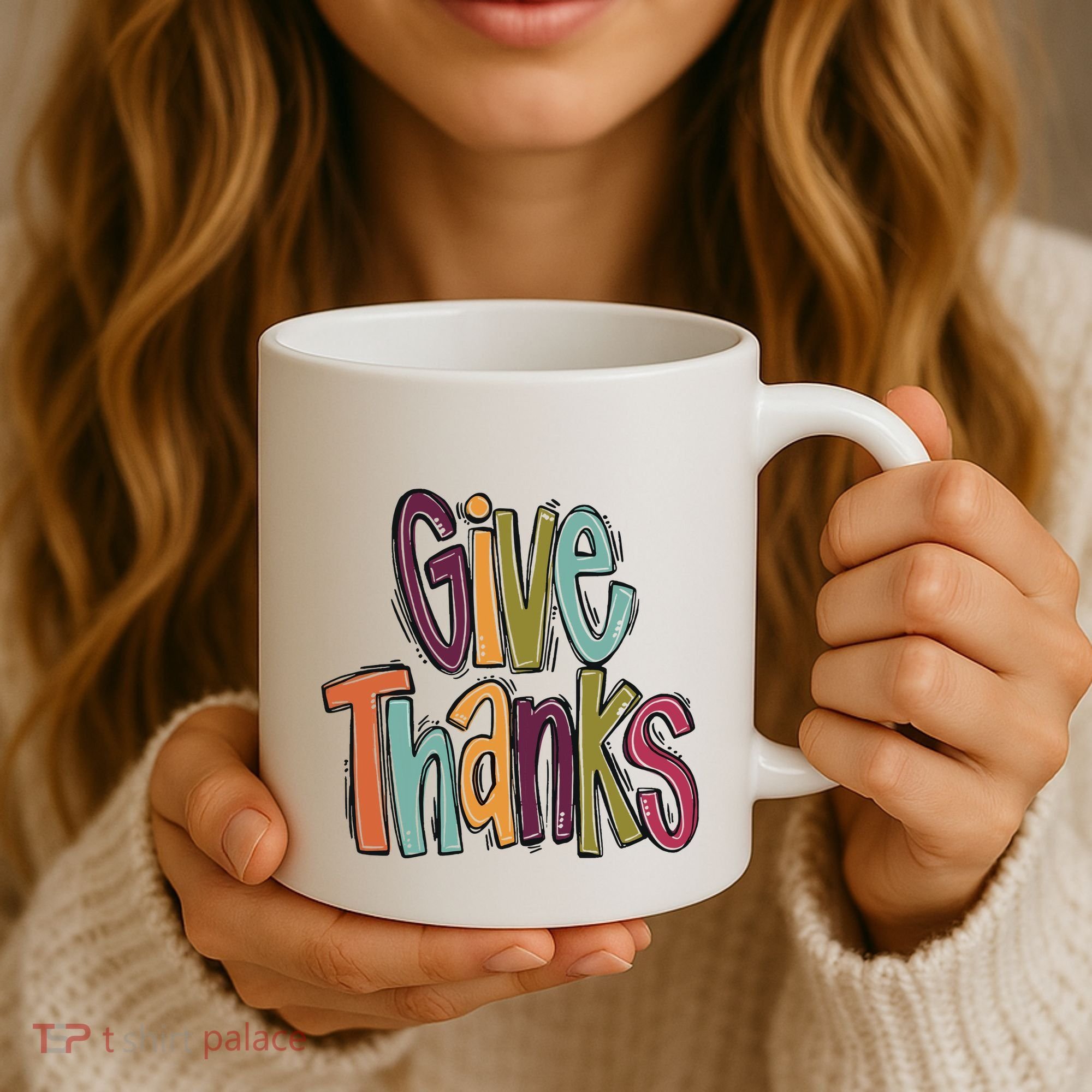 Give Thanks Coffee Mug