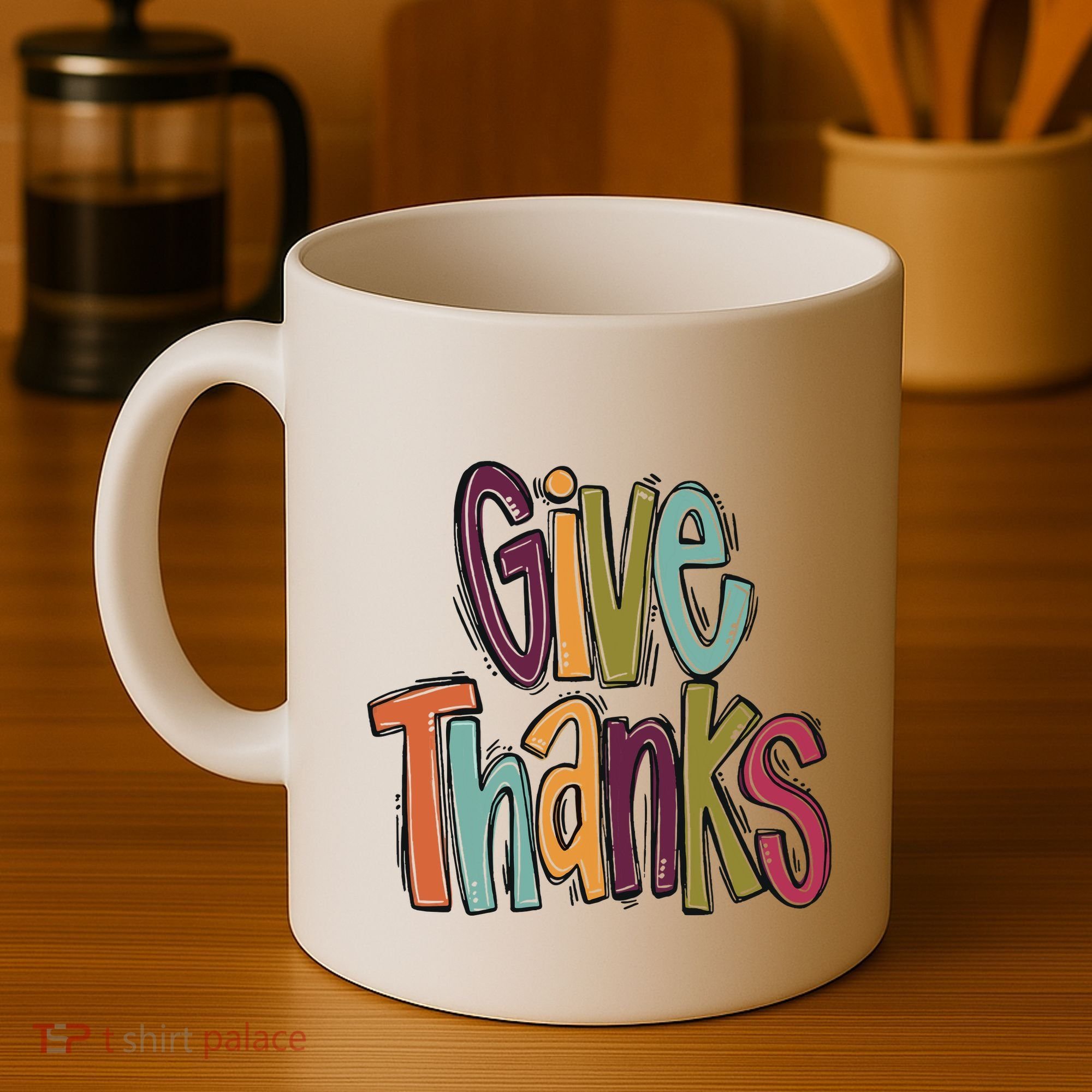 Give Thanks Coffee Mug