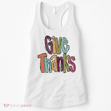 Give Thanks Women's Tank Top
