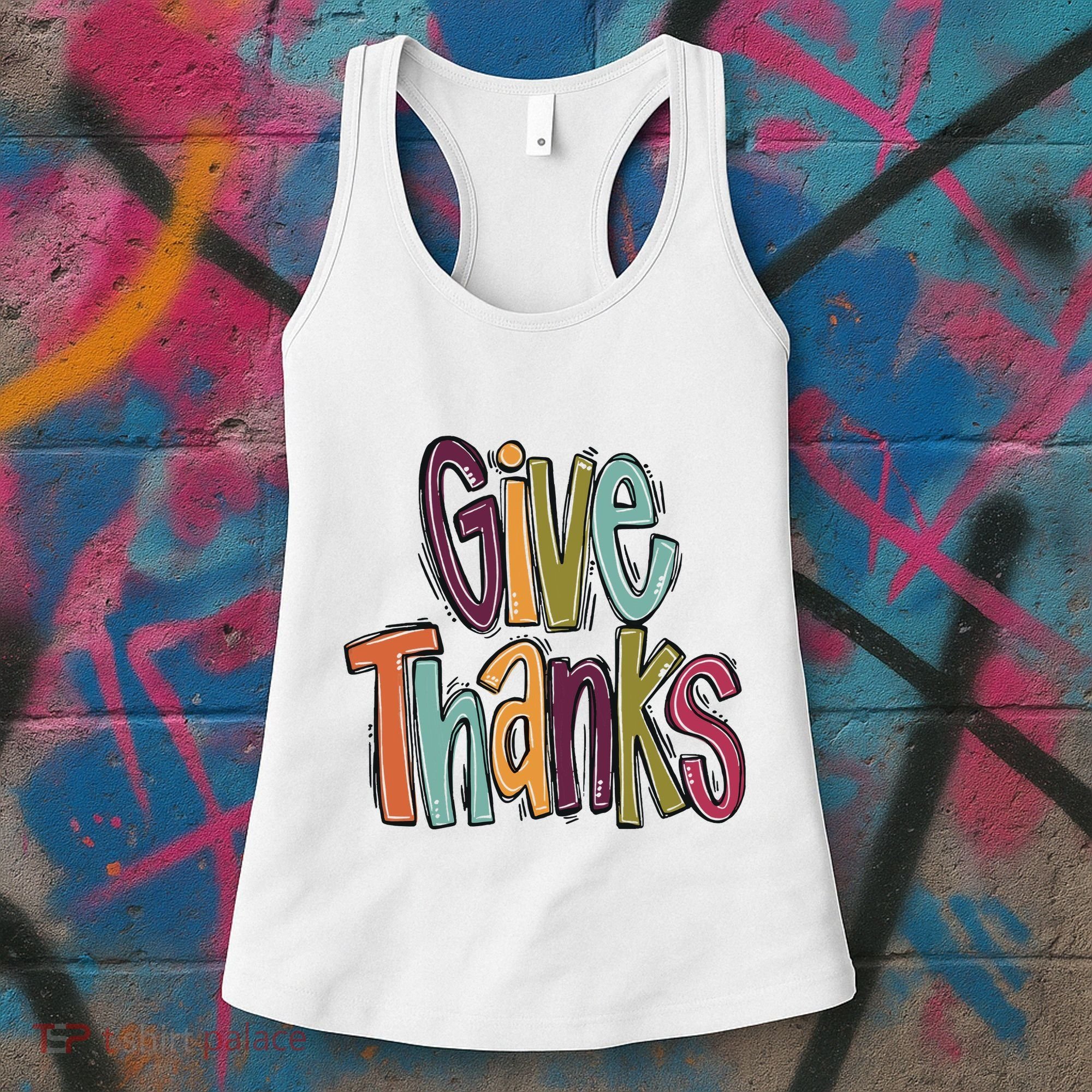 Give Thanks Women's Tank Top