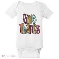 Give Thanks Baby Bodysuit thumb 0