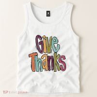 Give Thanks Tank Top thumb 2
