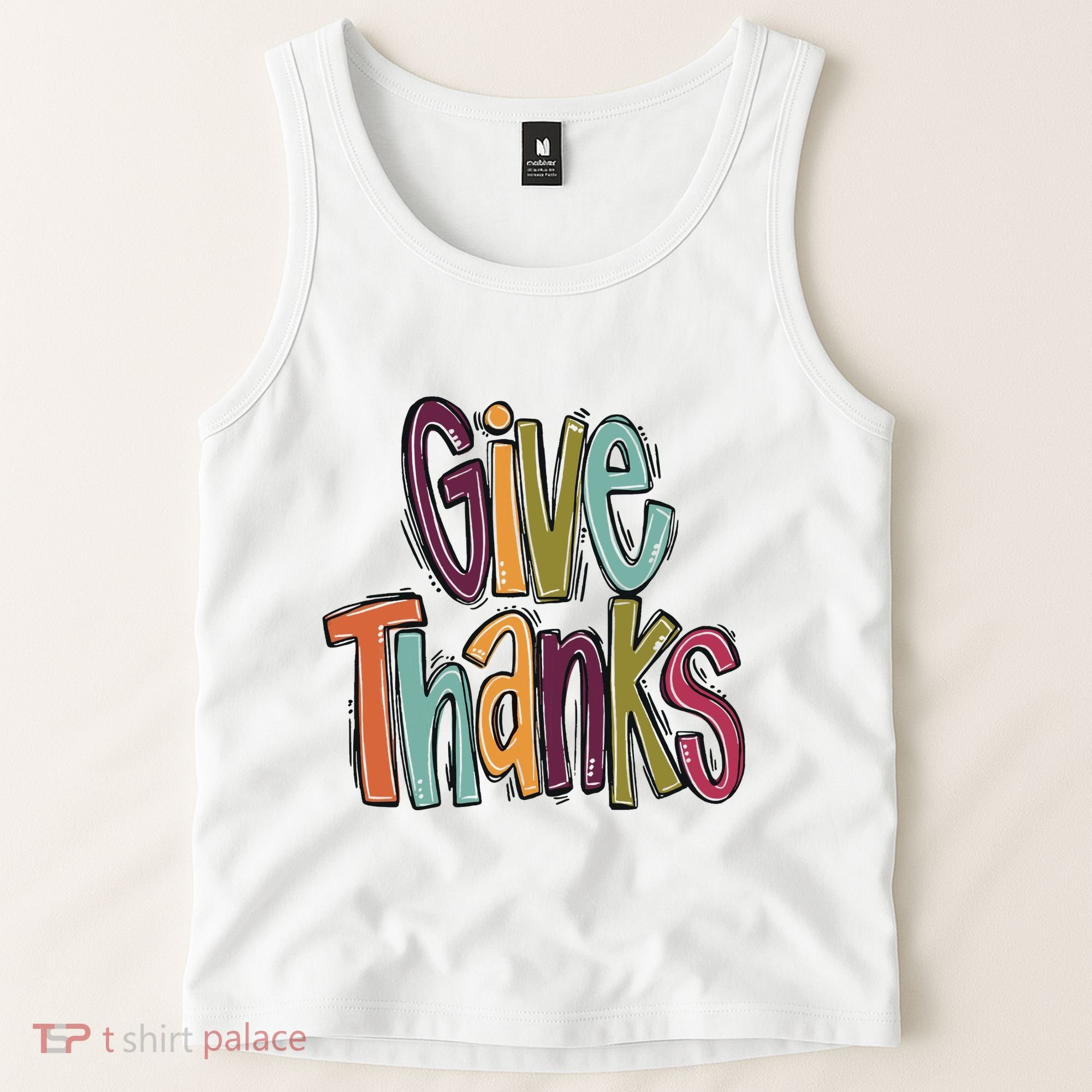 Give Thanks Tank Top