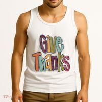 Give Thanks Tank Top thumb 3