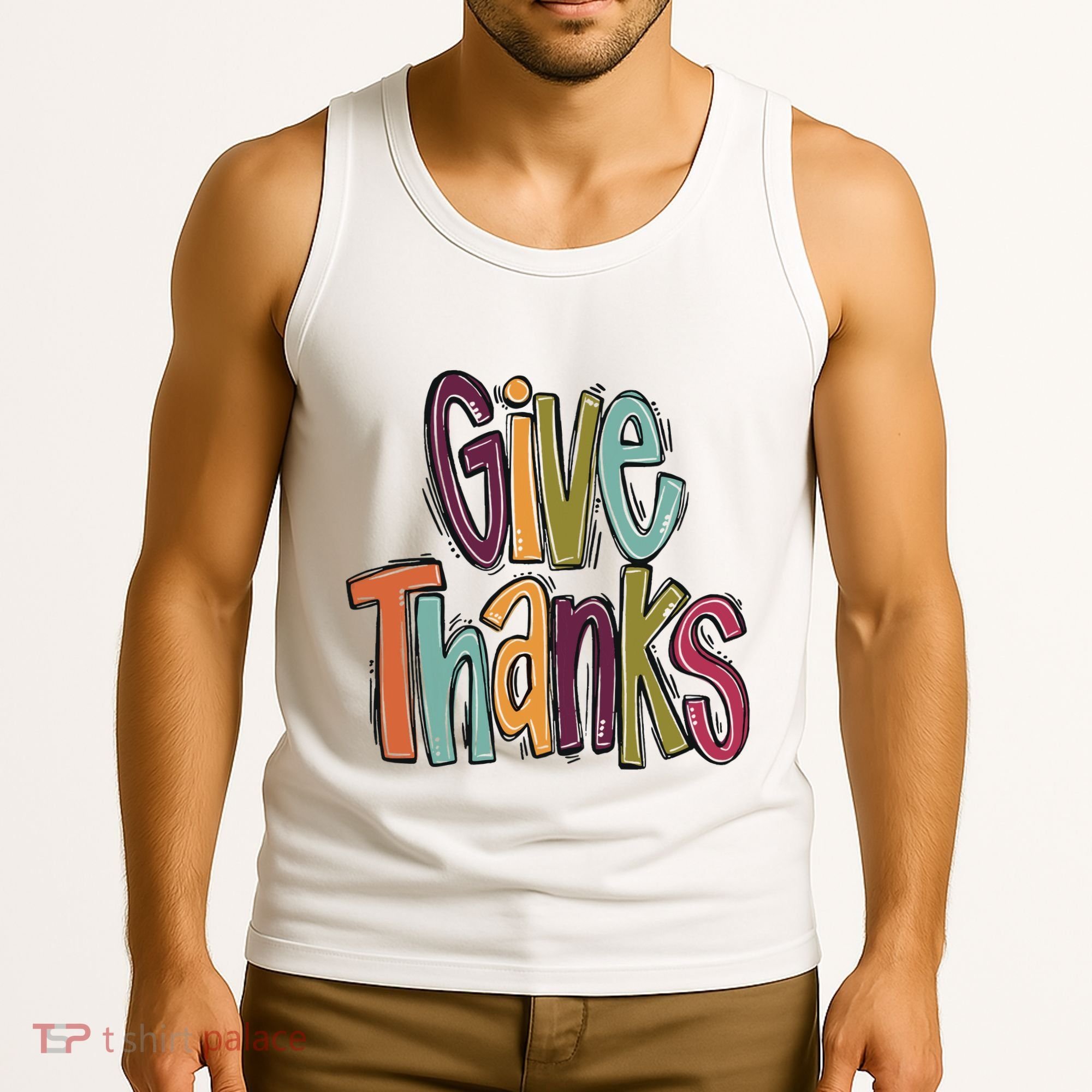 Give Thanks Tank Top