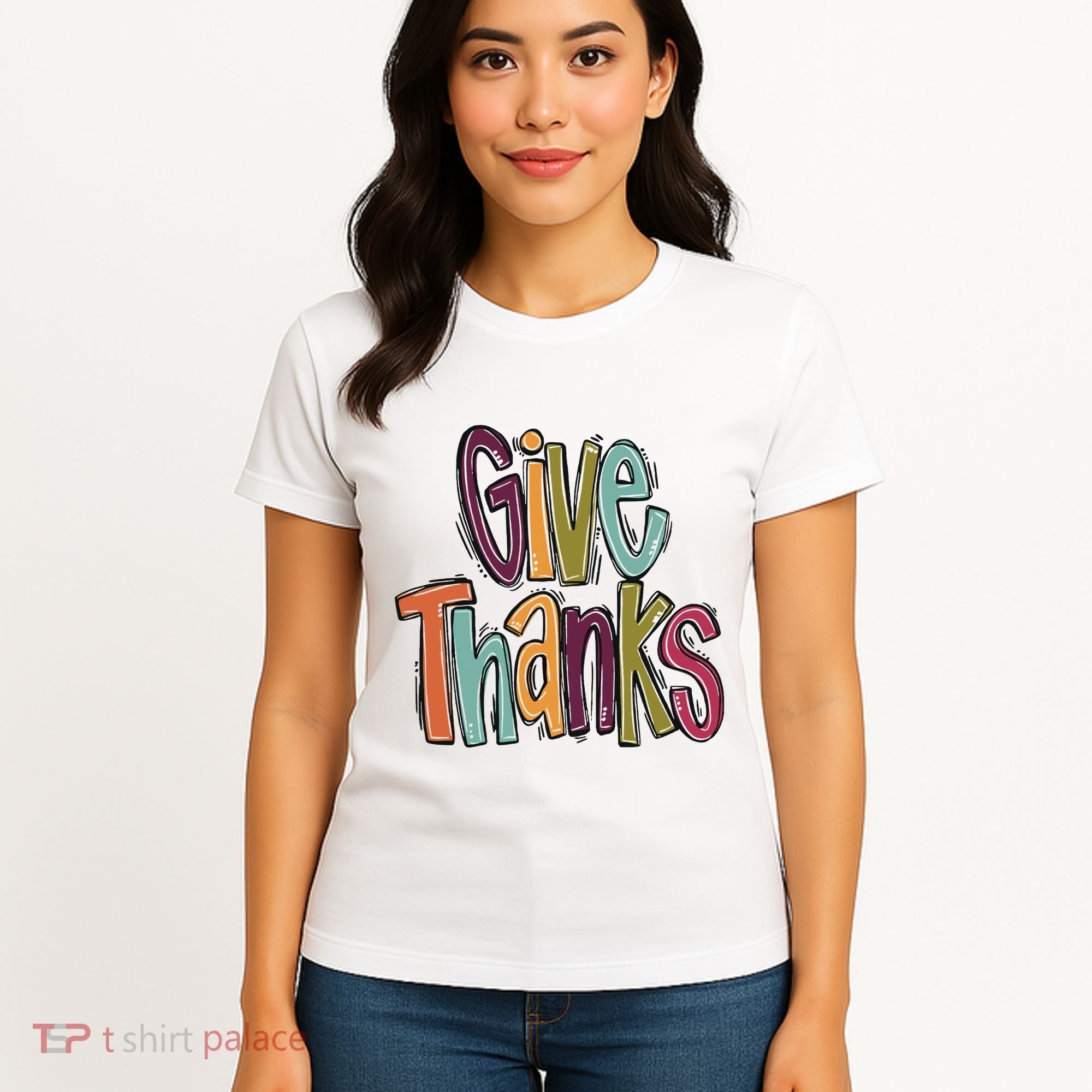 Give Thanks Women's T-Shirt