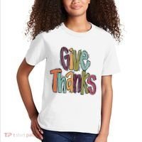 Give Thanks Kids T-Shirt thumb 2
