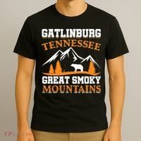 Gatlinburg Tennessee Great Smoky Mountains Souvenirs Bear T-Shirt thumb 3