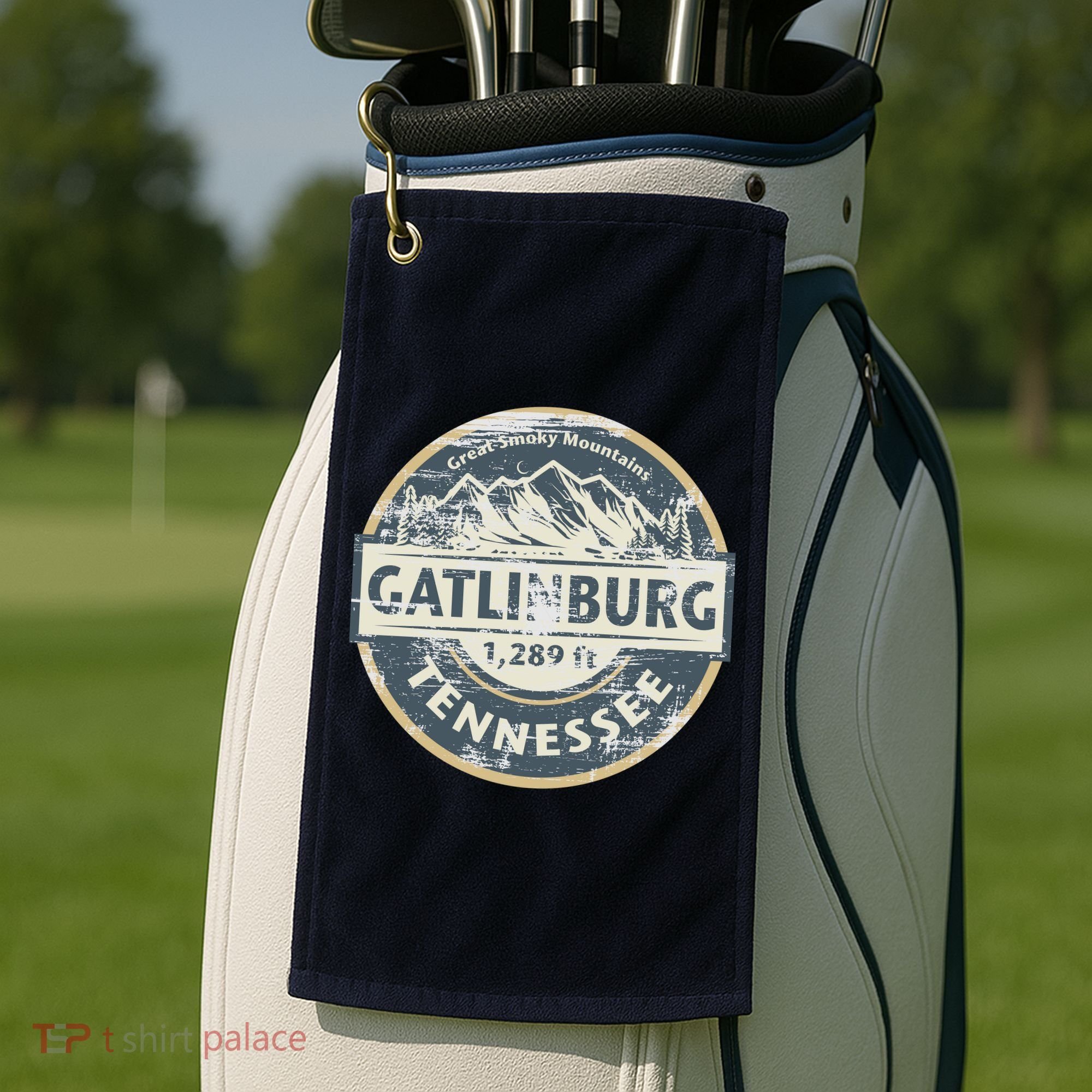 Gatlinburg Tennessee Golf Towel