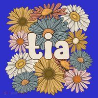 Groovy Tia Grandmother Flowers Tia Grandma Gift T-Shirt thumb 7