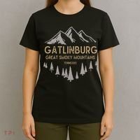 Gatlinburg Tennessee Great Smoky Mountains Souvenir T-Shirt thumb 4