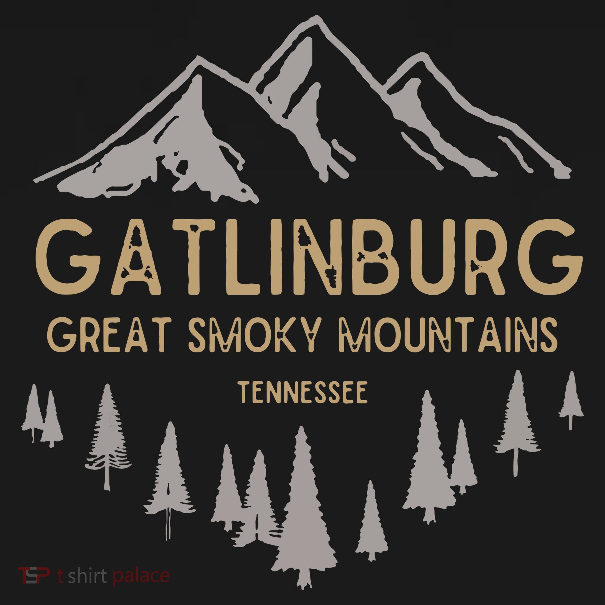 Gatlinburg Tennessee Great Smoky Mountains Souvenir T-Shirt