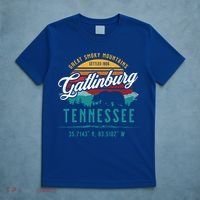Gatlinburg Tennessee Great Smoky Mountains Bear Souvenir Cute Gift T-Shirt thumb 5