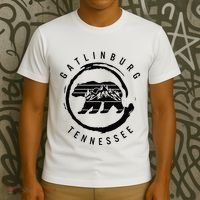 Gatlinburg Tennessee Great Smoky Mountains Bear Souvenir T-Shirt thumb 3