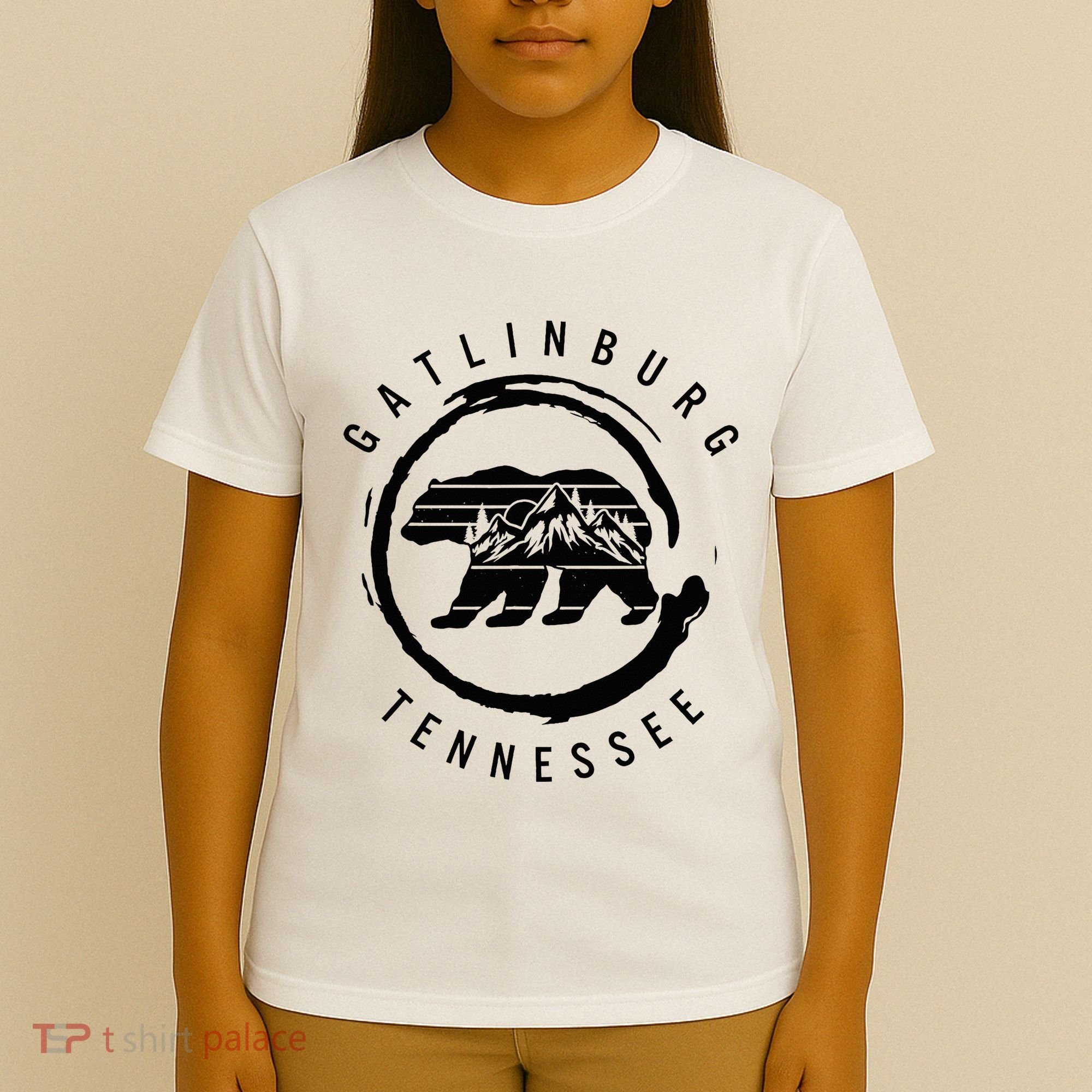 Gatlinburg Tennessee Great Smoky Mountains Bear Souvenir T-Shirt
