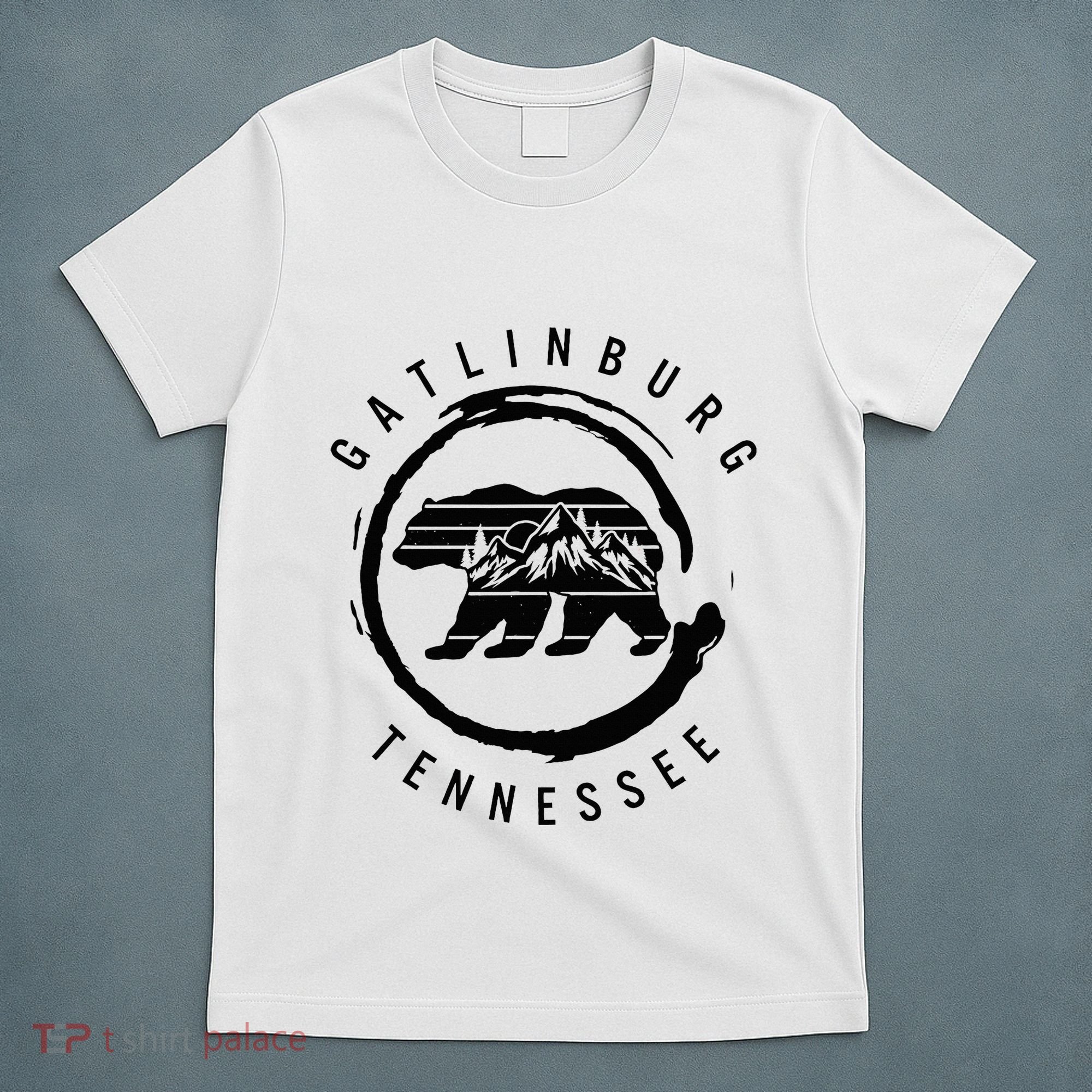 Gatlinburg Tennessee Great Smoky Mountains Bear Souvenir T-Shirt