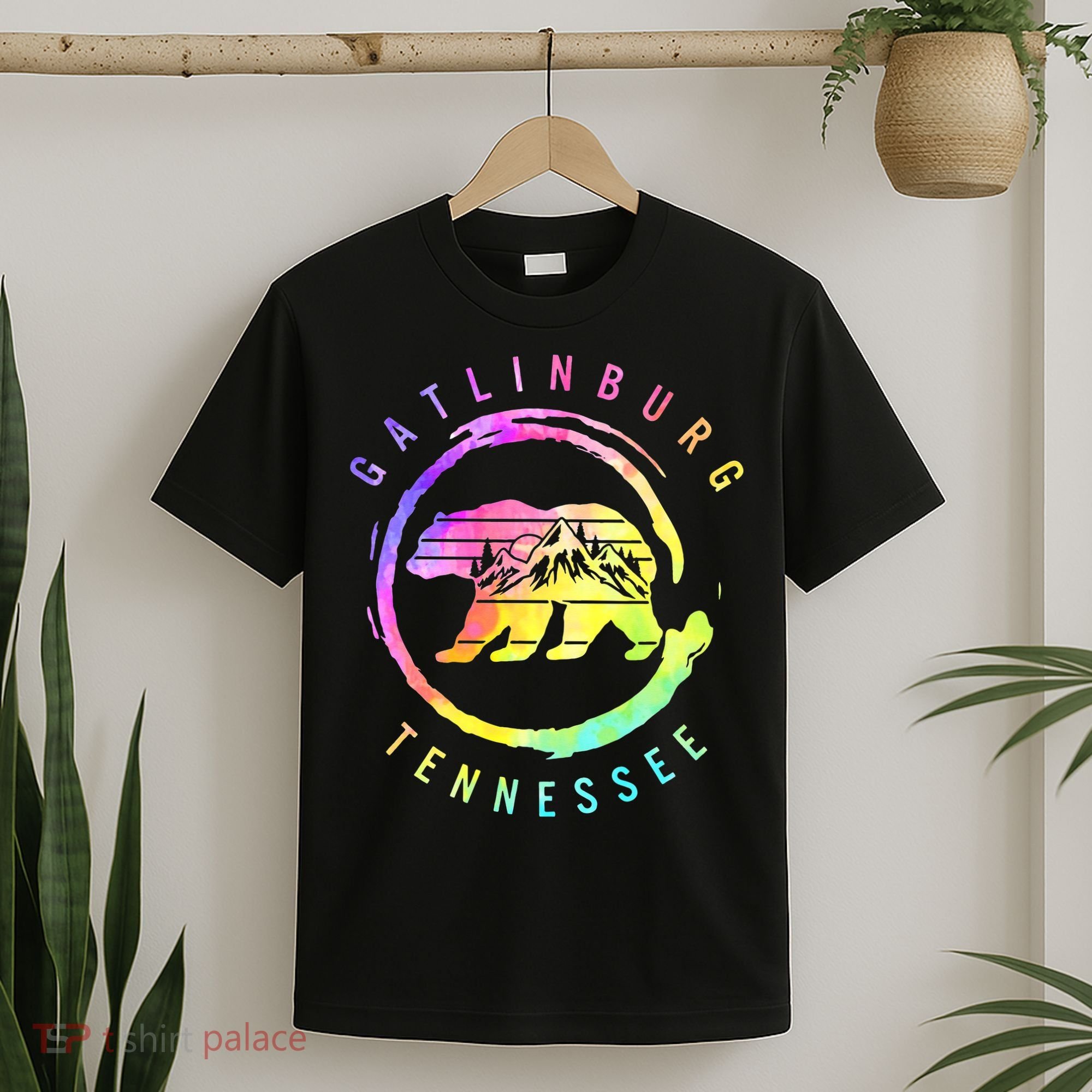 Gatlinburg Tennessee Great Smoky Mountains Bear Souvenir T-Shirt