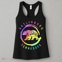 Gatlinburg Tennessee Great Smoky Mountains Bear Souvenir Women's Tank Top thumb 3