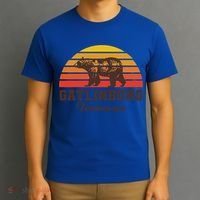 Gatlinburg Tennessee Great Smoky Mountains Bear Retro Sunset Gift T-Shirt thumb 3
