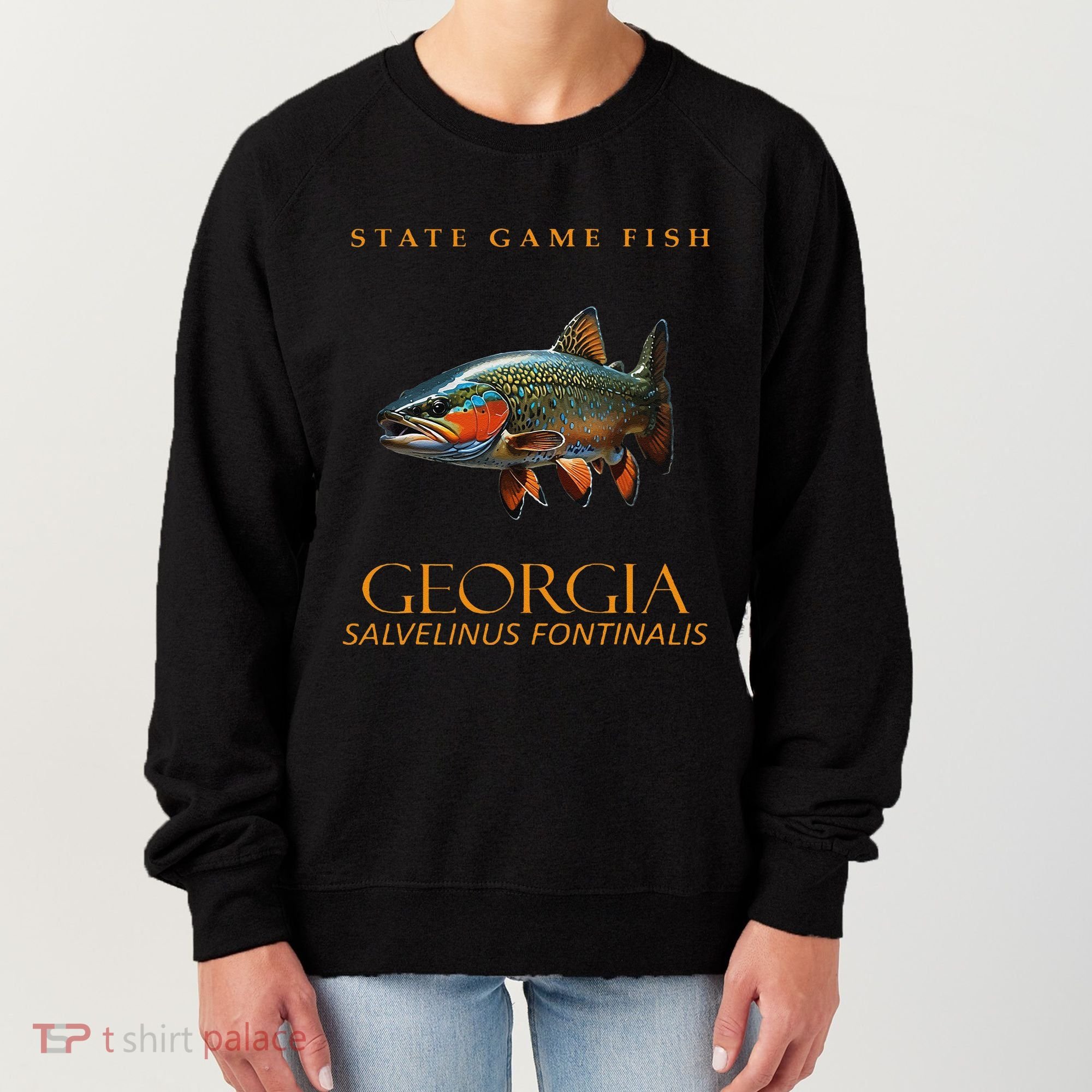Georgia Territory Game Fish Southern Appalachian Brook Trout Women's Sweatshirt