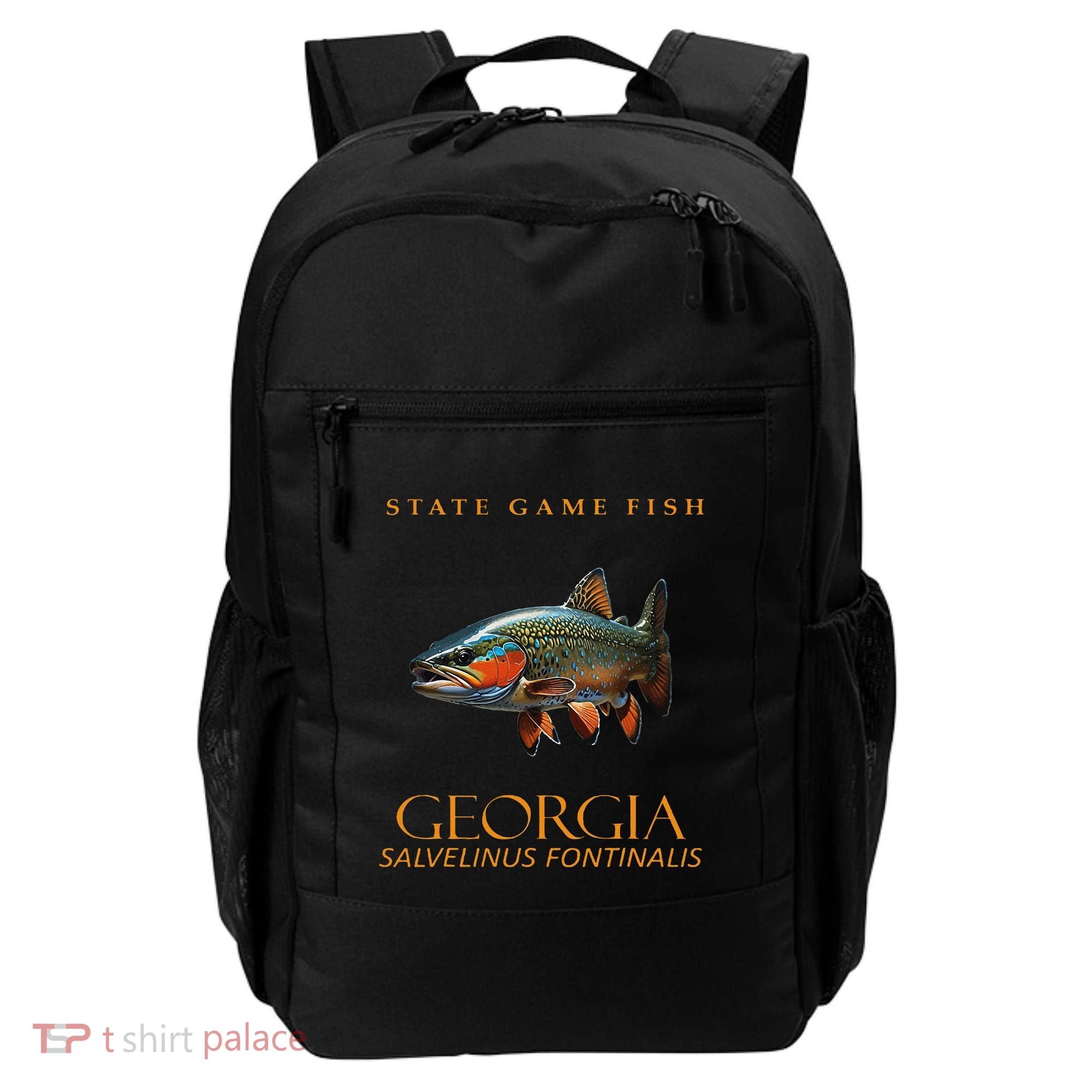 Georgia Territory Game Fish Southern Appalachian Brook Trout Backpack