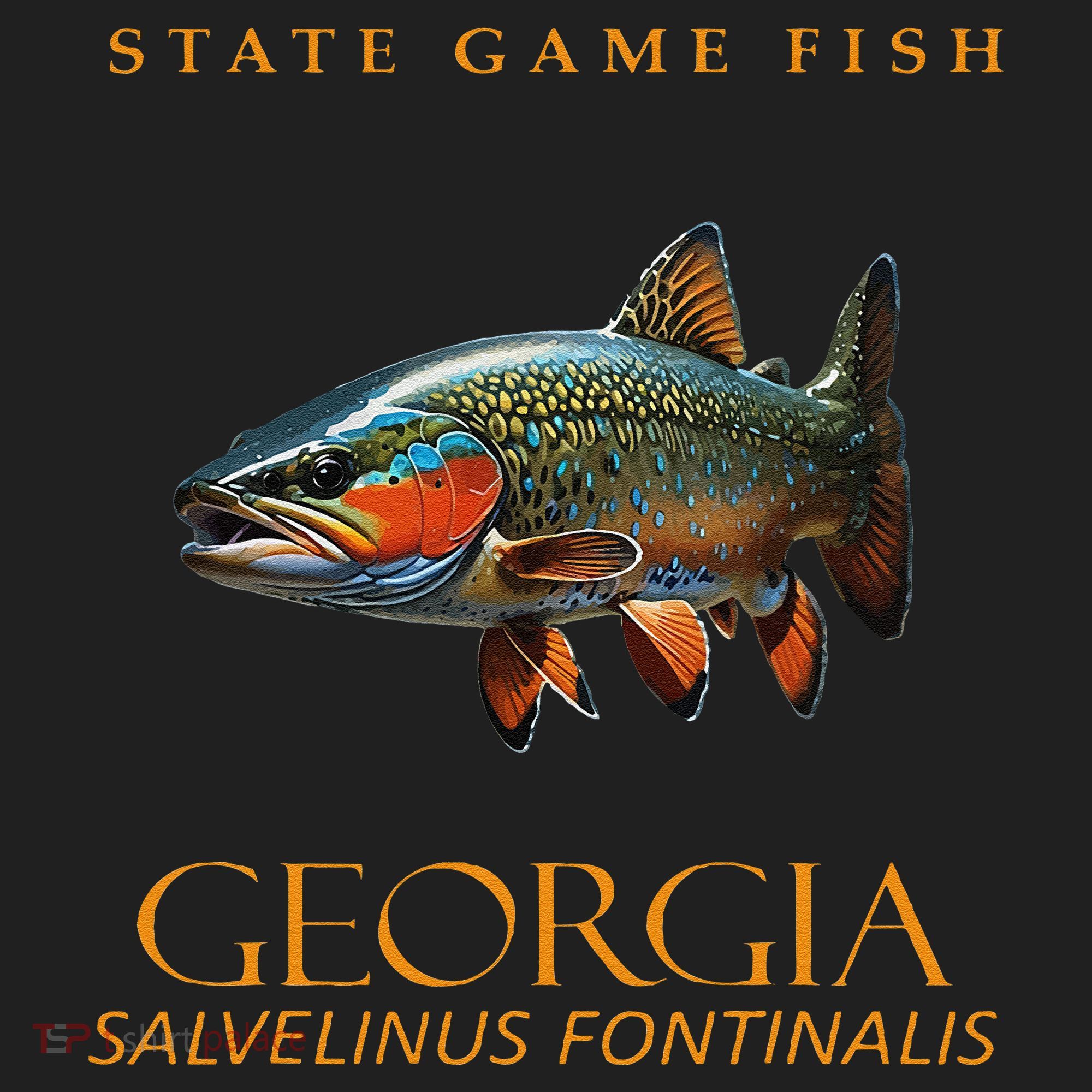 Georgia Territory Game Fish Southern Appalachian Brook Trout Tumbler