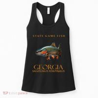 Georgia Territory Game Fish Southern Appalachian Brook Trout Women's Tank Top thumb 0