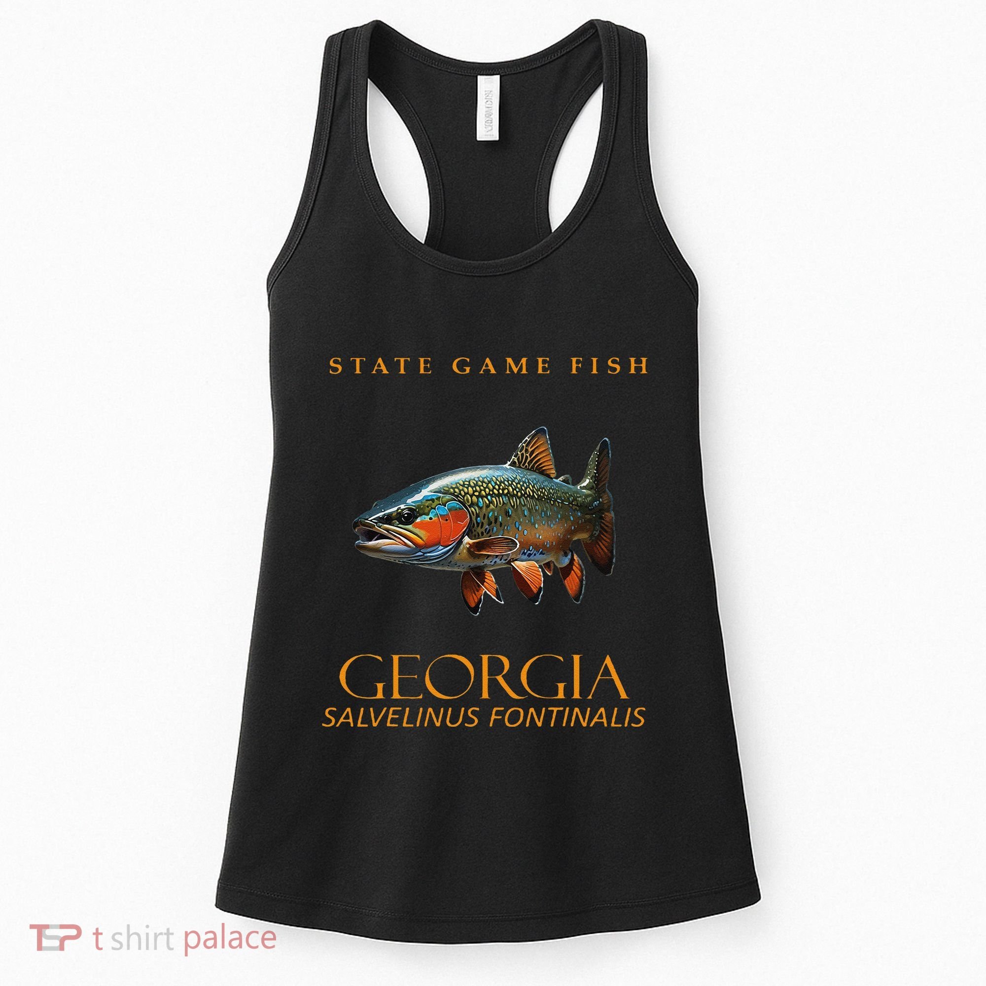 Georgia Territory Game Fish Southern Appalachian Brook Trout Women's Tank Top