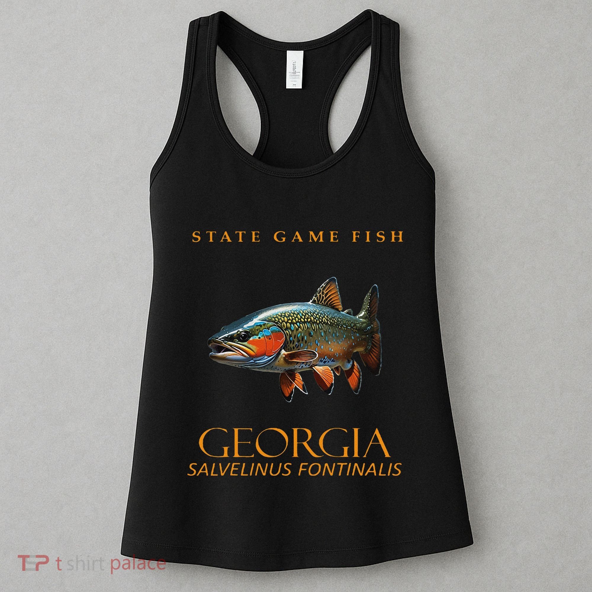 Georgia Territory Game Fish Southern Appalachian Brook Trout Women's Tank Top