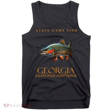 Georgia Territory Game Fish Southern Appalachian Brook Trout Tank Top
