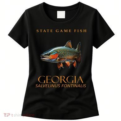 Georgia Territory Game Fish Southern Appalachian Brook Trout Women's T-Shirt