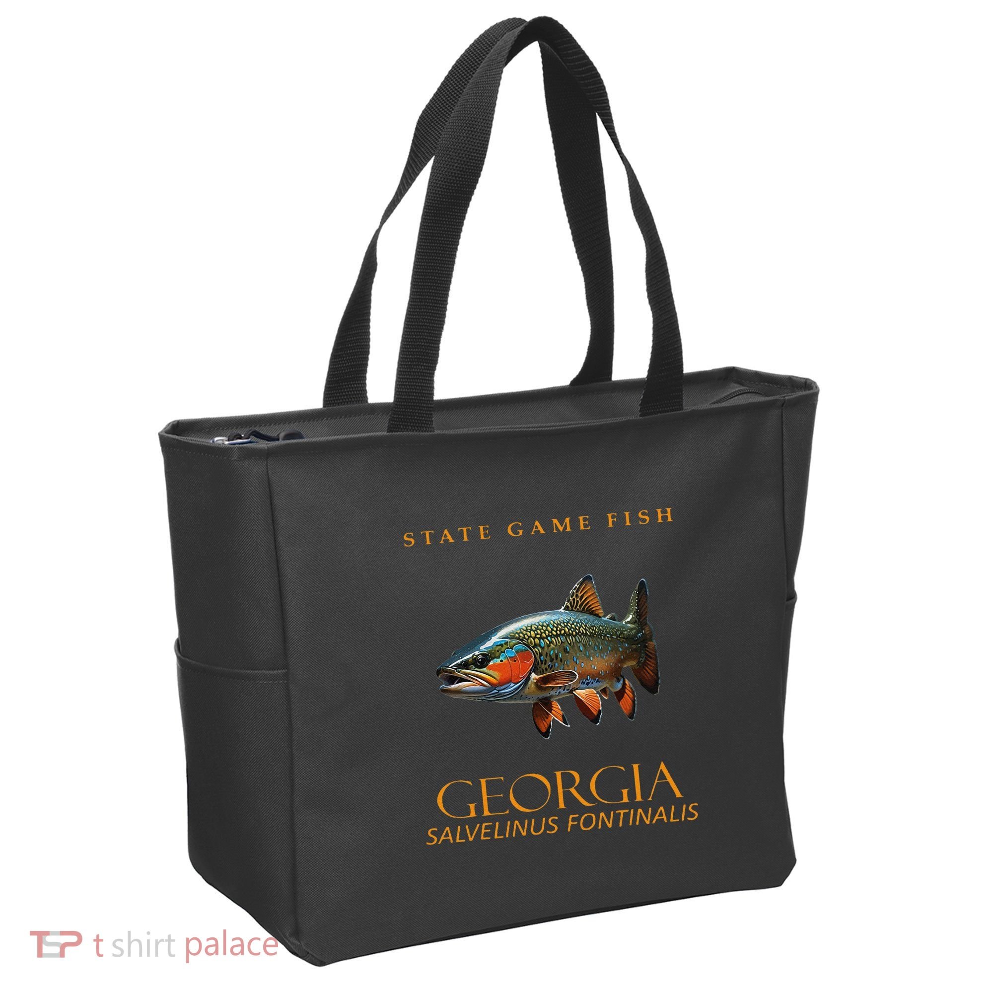 Georgia Territory Game Fish Southern Appalachian Brook Trout Tote Bag