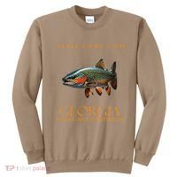 Georgia Territory Game Fish Southern Appalachian Brook Trout Sweatshirt thumb 0